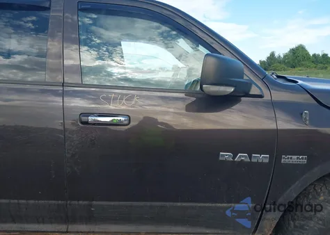 2010 Dodge Ram 1500 Slt/Sport/Trx из США, поврежденный, VIN 1D7RV1GT9AS261895